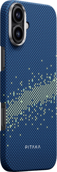 Чохол Pitaka для iPhone 16 Plus StarPeak Tactile Woven Case Milky way galaxy 1377224 фото