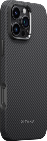 Чохол Pitaka для iPhone 16 Pro Max Military-Grade Protective Case Black/Grey Twill 1377229 фото