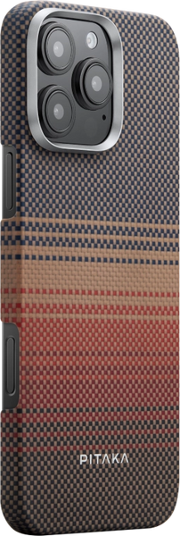 Чохол Pitaka для iPhone 16 Pro Sunset Moonrise Tactile Woven Case Sunset 1377283 фото