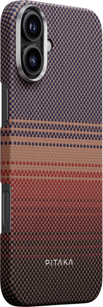 Чохол Pitaka для iPhone 16 Plus Sunset Moonrise Tactile Woven Case Sunset 1377286 фото