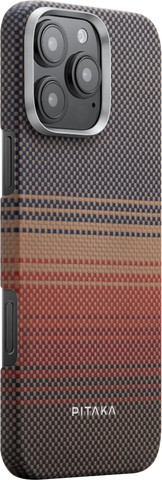 Чохол Pitaka для iPhone 16 Pro Max Sunset Moonrise Tactile Woven Case Sunset 1377289 фото