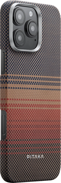 Чохол Pitaka для iPhone 16 Pro Max Sunset Moonrise Tactile Woven Case Sunset 1377289 фото