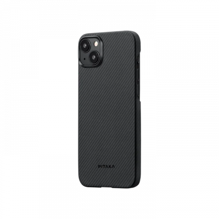 Чохол Pitaka iPhone 15 Pro Max (Пітака Айфон 15 Про Макс) MagEZ Case 4 Twill 1500D Black/Grey 1193560 фото