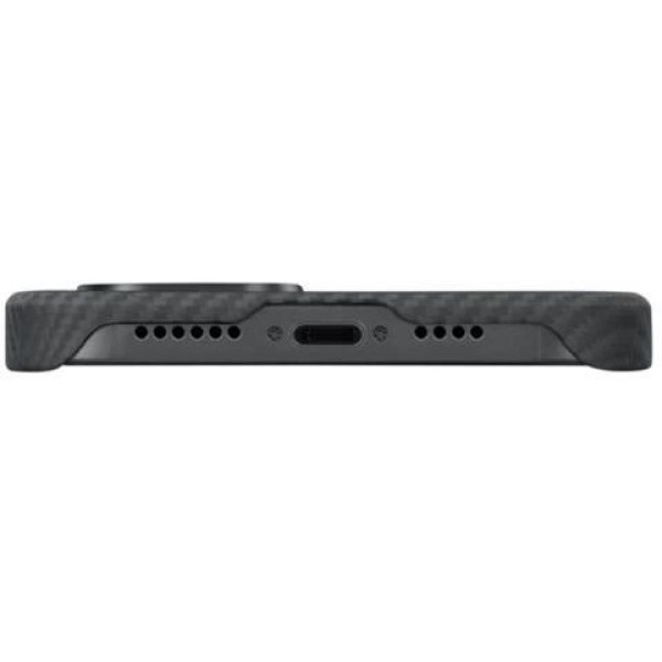 Чохол Pitaka для iPhone 14 Plus MagEZ Case 3 Twill 600D Black/Grey