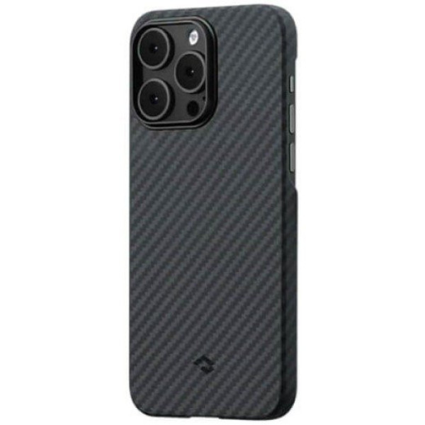 Чохол Pitaka для iPhone 14 Pro Max MagEZ Case 3 Twill 1500D Black/Grey