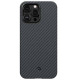 Чохол Pitaka для iPhone 14 Pro MagEZ Case 3 Twill 1500D Black/Grey