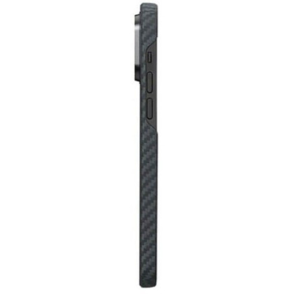 Чохол Pitaka для iPhone 14 MagEZ Case 3 Twill 1500D Black/Grey