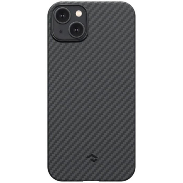 Чохол Pitaka для iPhone 14 MagEZ Case 3 Twill 1500D Black/Grey