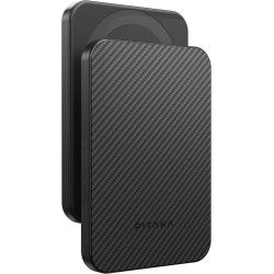 Внешний аккумулятор Pitaka 5000mAh Aramid Fiber Magnetic 15W Black/Grey (Twill)