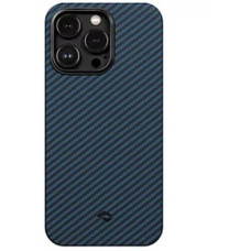 Чохол Pitaka для iPhone 14 Pro Max MagEZ Case 3 Twill 1500D Black/Blue