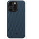 Чохол Pitaka для iPhone 14 Pro Max MagEZ Case 3 Twill 1500D Black/Blue