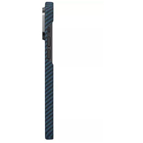 Чохол Pitaka для iPhone 14 Pro Max MagEZ Case 3 Twill 1500D Black/Blue