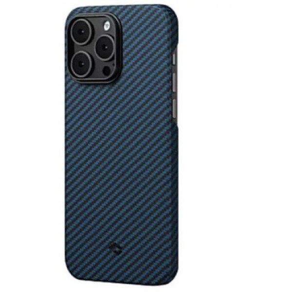 Чохол Pitaka для iPhone 14 Pro Max MagEZ Case 3 Twill 1500D Black/Blue