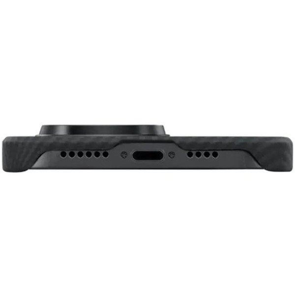 Чохол Pitaka для iPhone 14 Pro Max MagEZ Case 3 Twill 600D Black/Grey