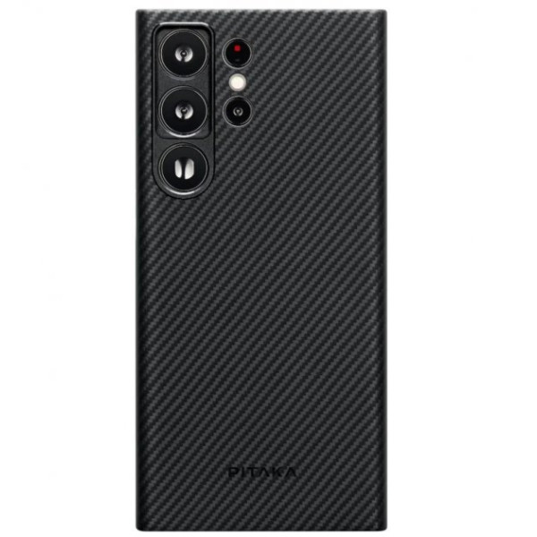 Чохол Pitaka для Samsung S918 Galaxy S23 Ultra MagEZ Case 3 Twill Black/Grey Чохол Pitaka для Samsung S918 Galaxy S23 Ultra MagEZ Case 3 Twill Black/Grey