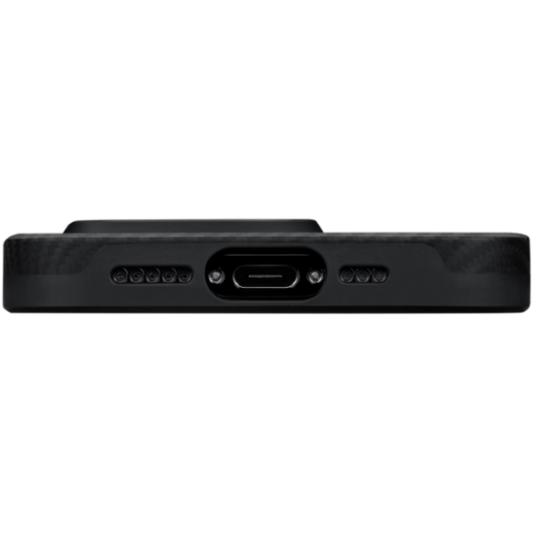 Чохол Pitaka для iPhone 15 MagEZ Case Pro 4 Twill 600D Black/Grey Чохол Pitaka для iPhone 15 MagEZ Case Pro 4 Twill 600D Black/Grey