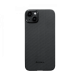 Чохол Pitaka для iPhone 15 Plus MagEZ Case 4 Twill 600D Black/Grey Чохол Pitaka для iPhone 15 Plus MagEZ Case 4 Twill 600D Black/Grey