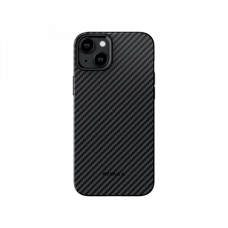 Чохол Pitaka для iPhone 15 Plus MagEZ Case Pro 4 Twill 1500D Black/Grey