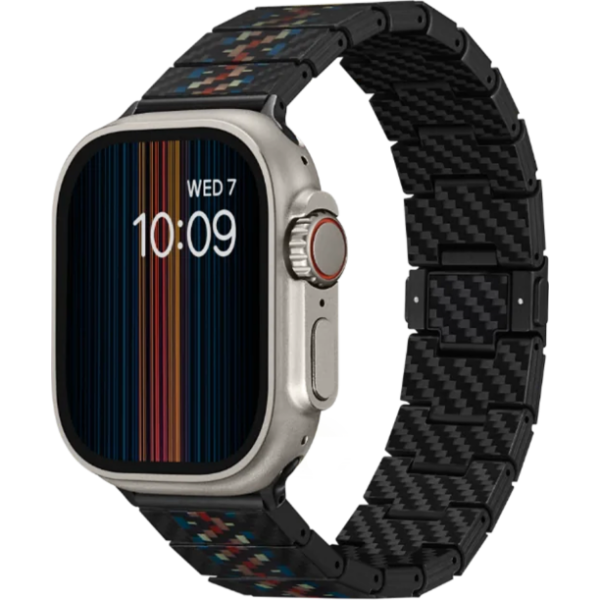 Аксесуар Pitaka для Apple Watch 42/44/45/49mm Carbon Fiber Watch Band Rhapsody Аксесуар Pitaka для Apple Watch 42/44/45/49mm Carbon Fiber Watch Band Rhapsody