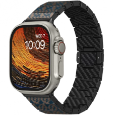 Аксесуар Pitaka для Apple Watch 42/44/45/49mm Chroma Carbon Band Dreamland Stairs
