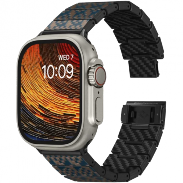 Аксесуар Pitaka для Apple Watch 42/44/45/49mm Chroma Carbon Band Dreamland Stairs Аксесуар Pitaka для Apple Watch 42/44/45/49mm Chroma Carbon Band Dreamland Stairs