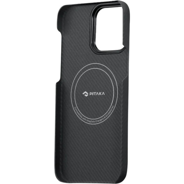 Чохол Pitaka для iPhone 14 Pro MagEZ Case 3 Twill 600D Black/Grey
