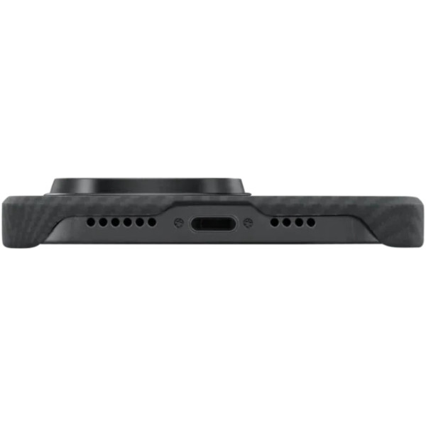 Чохол Pitaka для iPhone 14 Pro MagEZ Case 3 Twill 600D Black/Grey