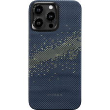 Чохол Pitaka для iPhone 15 Pro MagEZ Case 4 StarPeak Milky Way Galaxy
