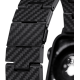 Аксесуар Pitaka для Apple Watch 42/44/45/49mm Carbon Fiber Watch Band Retro Black/Grey Аксесуар Pitaka для Apple Watch 42/44/45/49mm Carbon Fiber Watch Band Retro Black/Grey