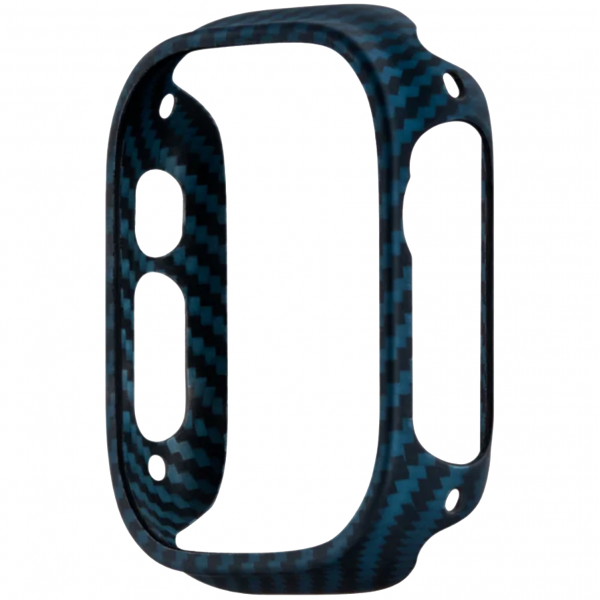 Аксесуар Pitaka для Apple Watch Ultra 49mm/Ultra 2 Watch Air Case Black/Blue Аксесуар Pitaka для Apple Watch Ultra 49mm/Ultra 2 Watch Air Case Black/Blue