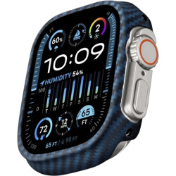 Аксесуар Pitaka для Apple Watch Ultra 49mm/Ultra 2 Watch Air Case Black/Blue Аксесуар Pitaka для Apple Watch Ultra 49mm/Ultra 2 Watch Air Case Black/Blue