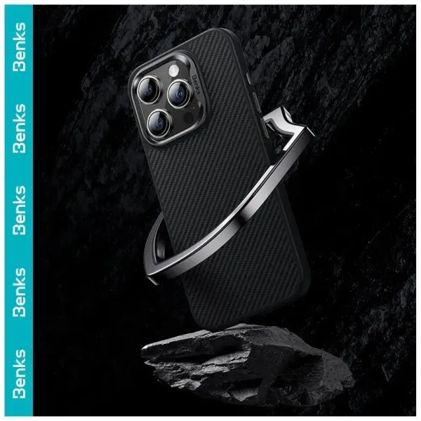 Чохол Benks MagClap ArmorPro Case Black for iPhone 15 Pro Max