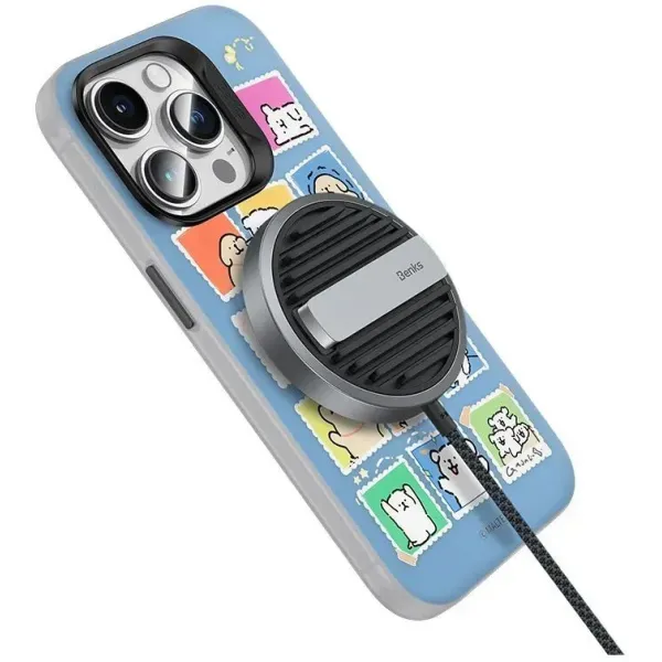 Чохол Benks Stamp Puppies MagSafe for iPhone 15 Pro