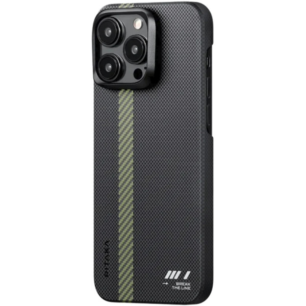 Чохол Pitaka для iPhone 15 Pro MagEZ Case 5 Break The Line Чохол Pitaka для iPhone 15 Pro MagEZ Case 5 Break The Line