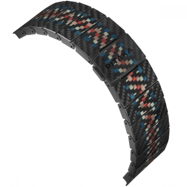 Аксесуар Pitaka для Apple Watch 49/45/44mm Carbon Fiber Watch Band Rhapsody Аксесуар Pitaka для Apple Watch 49/45/44mm Carbon Fiber Watch Band Rhapsody