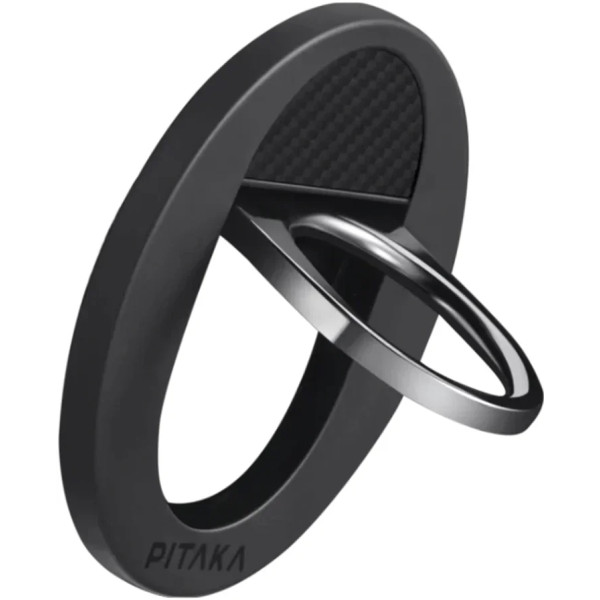 Тримач Кільце Pitaka MagEZ Grip 2 Twill 600D Black/Grey Тримач Кільце Pitaka MagEZ Grip 2 Twill 600D Black/Grey
