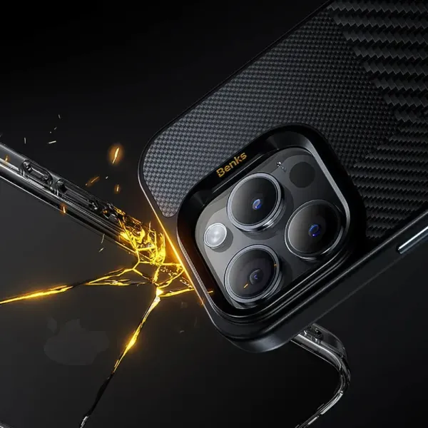 Чохол Benks MagClap ArmorPro Case Montage Black for iPhone 15 Pro