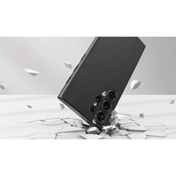Чохол Pitaka для Samsung Galaxy S24 Ultra MagEZ Case Pro 4 Twill Black/Grey Чохол Pitaka для Samsung Galaxy S24 Ultra MagEZ Case Pro 4 Twill Black/Grey