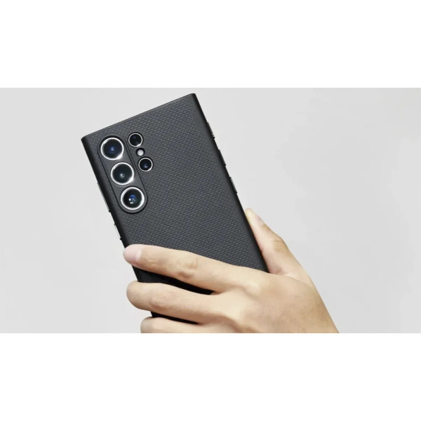 Чохол Pitaka для Samsung Galaxy S24 Ultra MagEZ Case Pro 4 Twill Black/Grey Чохол Pitaka для Samsung Galaxy S24 Ultra MagEZ Case Pro 4 Twill Black/Grey