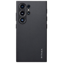 Чехол Pitaka для Samsung Galaxy S24 Ultra MagEZ Case Pro 4 Twill Black/Grey Чехол Pitaka для Samsung Galaxy S24 Ultra MagEZ Case Pro 4 Twill Black/Grey