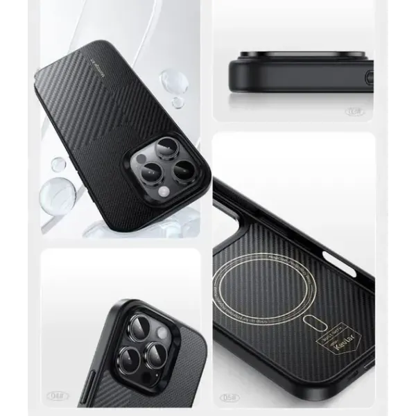 Чохол Benks MagClap ArmorPro Case Montage Black for iPhone 16