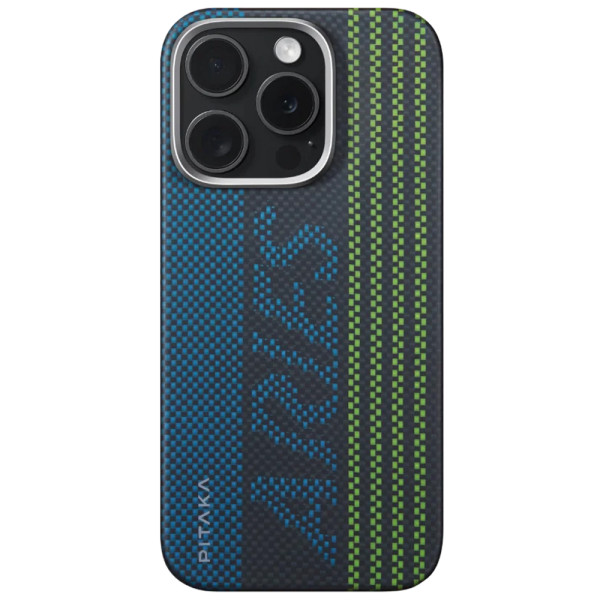 Чехол Pitaka для iPhone 16 Pro Max Aries Tactile Woven Case Credit Card Чехол Pitaka для iPhone 16 Pro Max Aries Tactile Woven Case Credit Card