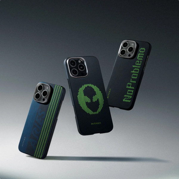 Чехол Pitaka для iPhone 16 Pro Max Aries Tactile Woven Case Credit Card Чехол Pitaka для iPhone 16 Pro Max Aries Tactile Woven Case Credit Card