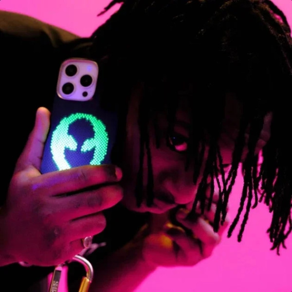 Чехол Pitaka для iPhone 16 Pro Max Aries Tactile Woven Case Alien Чехол Pitaka для iPhone 16 Pro Max Aries Tactile Woven Case Alien