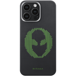 Чохол Pitaka для iPhone 15 Pro Aries Tactile Woven Case Alien