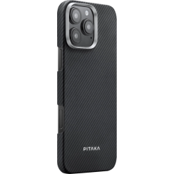 Чохол Pitaka для iPhone 16 Pro Black/Grey Ultra-Slim Case Black/Grey