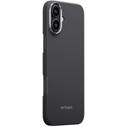 Чохол Pitaka для iPhone 16 Plus Black/Grey Ultra-Slim Case Black/Grey Чохол Pitaka для iPhone 16 Plus Black/Grey Ultra-Slim Case Black/Grey