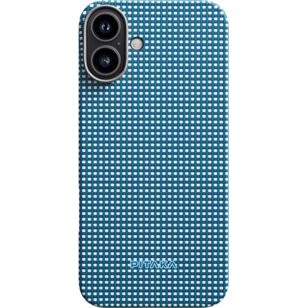 Чохол Pitaka для iPhone 16 Plus Ocean Blue Ultra-Slim Case Ocean Blue Чохол Pitaka для iPhone 16 Plus Ocean Blue Ultra-Slim Case Ocean Blue