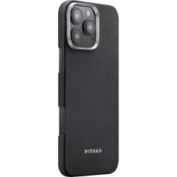Чохол Pitaka для iPhone 16 Pro Max Black/Grey Ultra-Slim Case Black/Grey