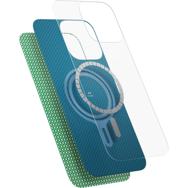 Чехол Pitaka для iPhone 16 Pro Max Forest Green Ultra-Slim Case Forest Green Чехол Pitaka для iPhone 16 Pro Max Forest Green Ultra-Slim Case Forest Green